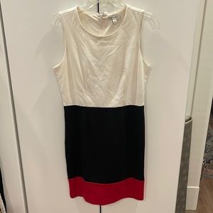 Banana republic color block dress